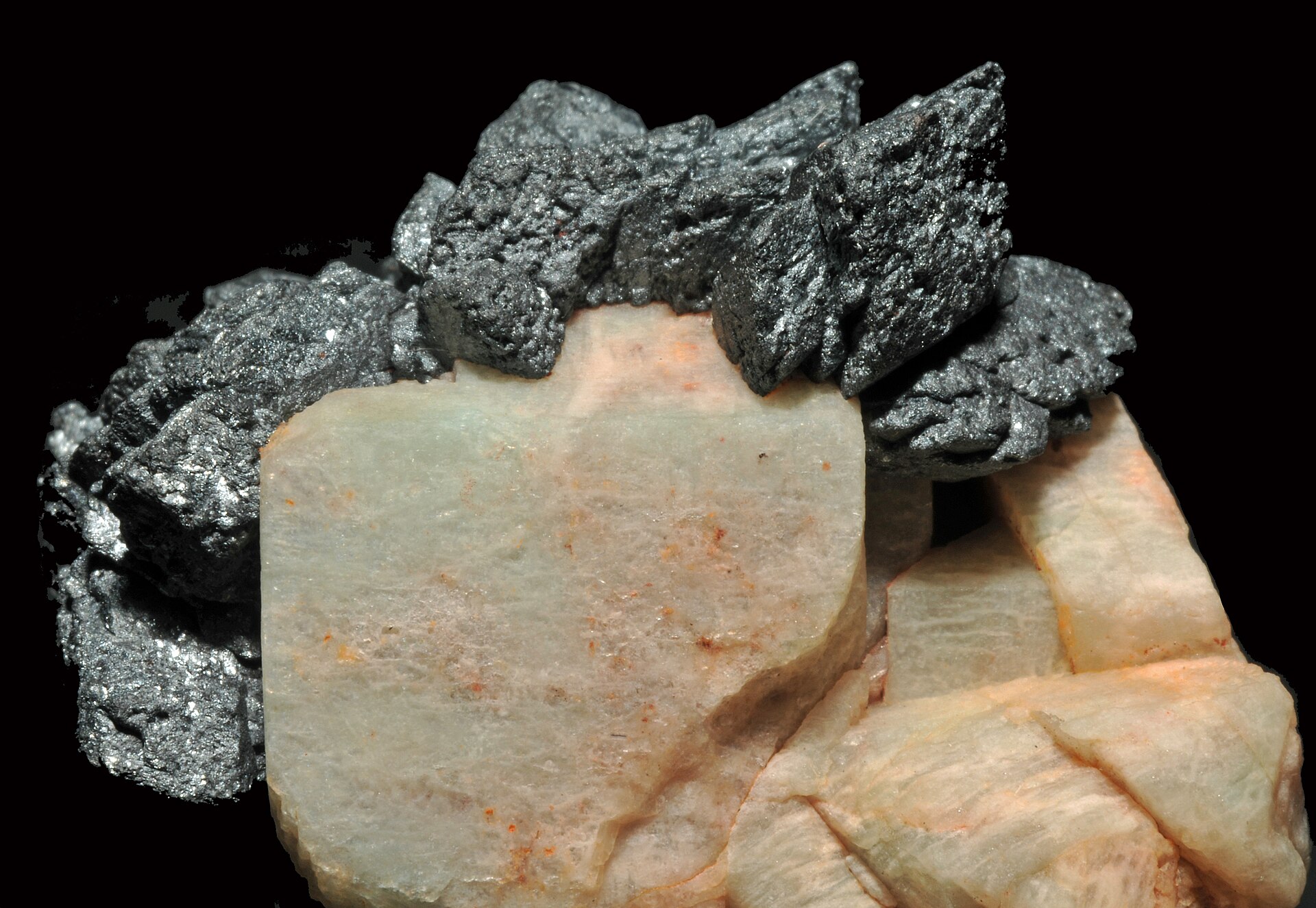 Microcline specimen