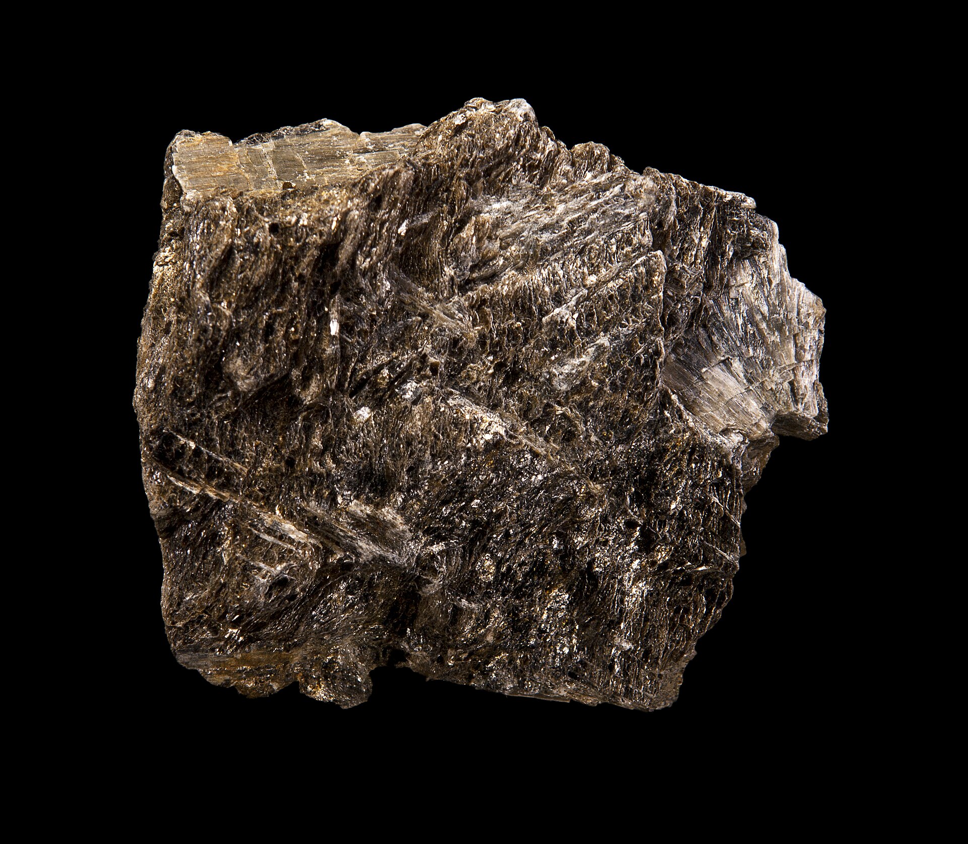 Anthophyllite specimen