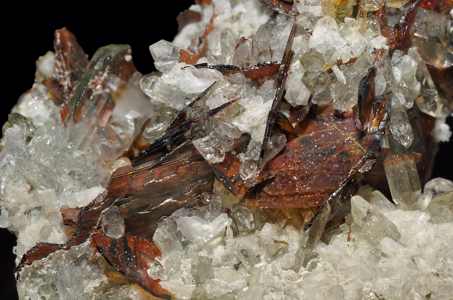 Brookite specimen