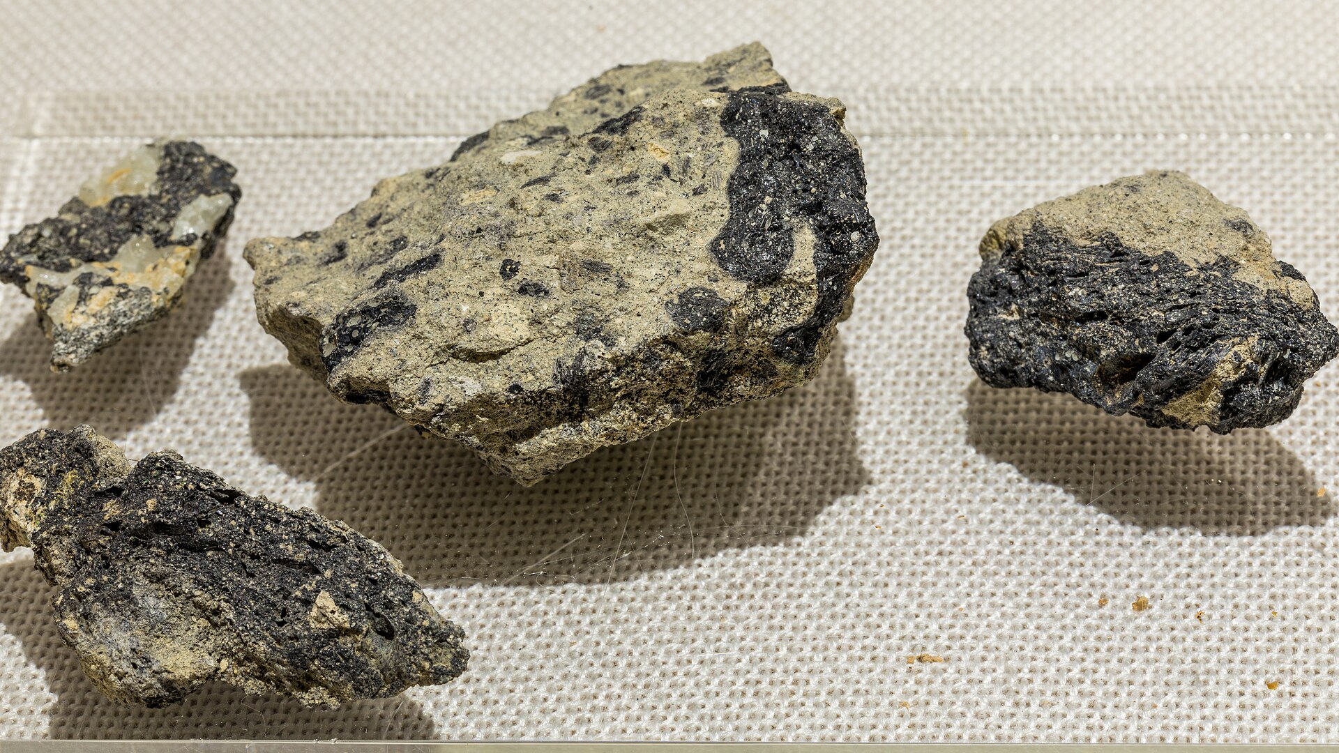 Coesite specimen
