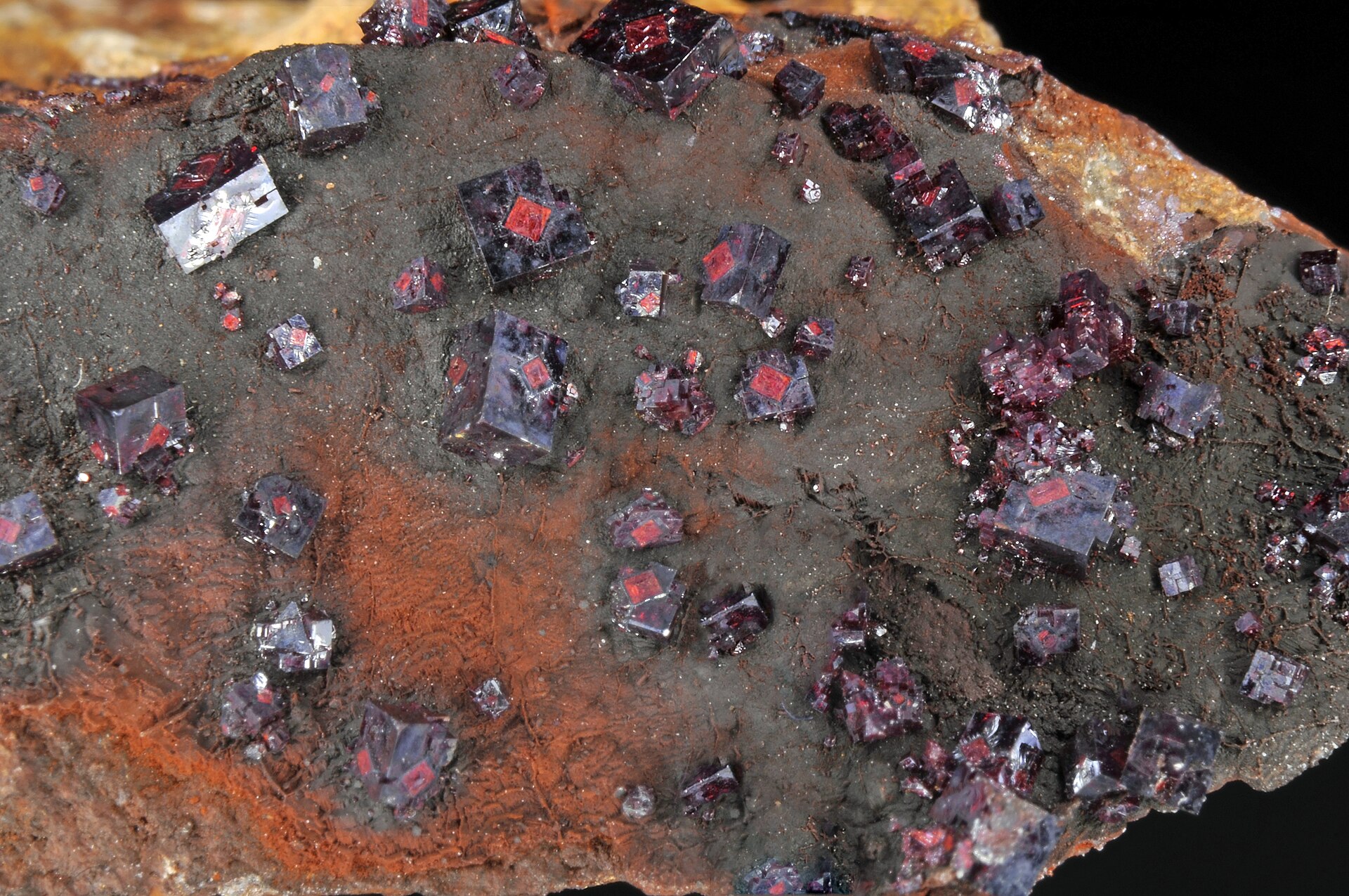 Cuprite specimen