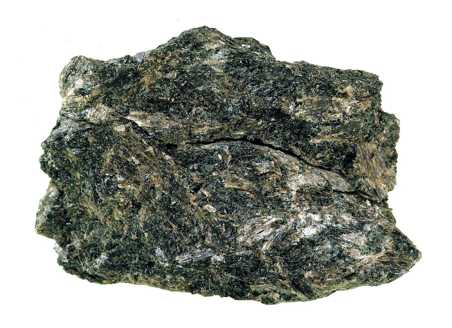 Gedrite specimen