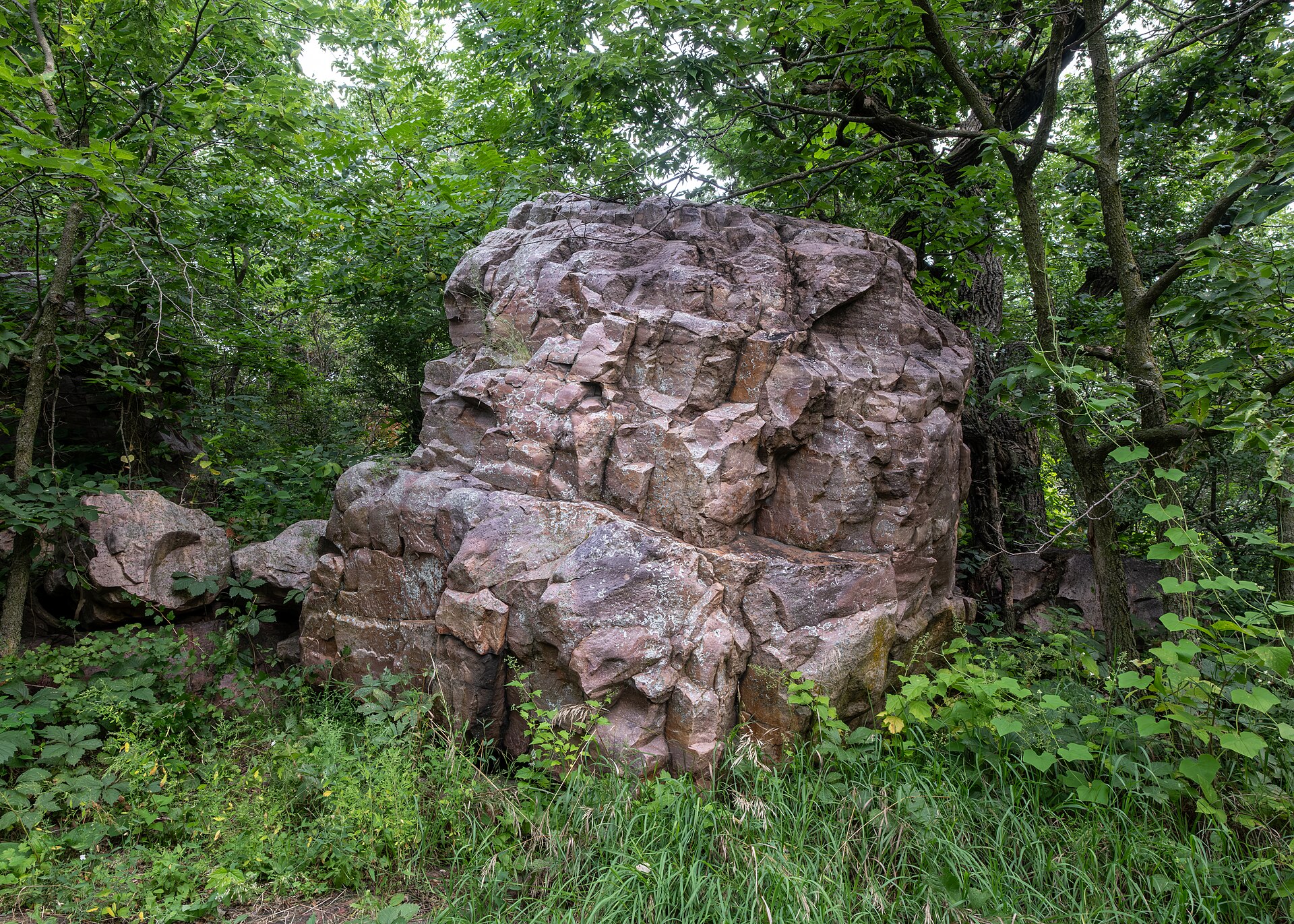 Quartzite specimen